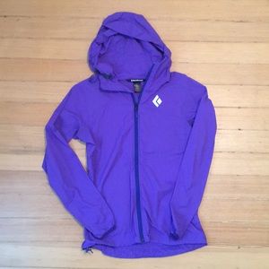 Black Diamond wind-breaker hoodie